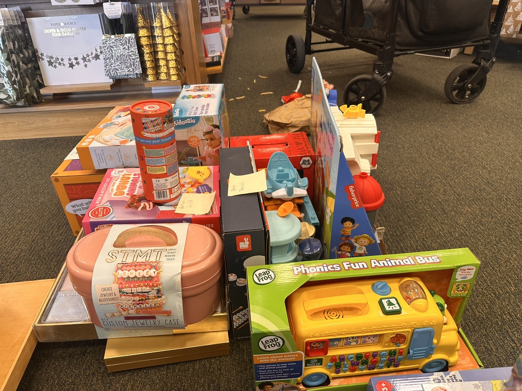 Learning, creative and play gifts selected for children
