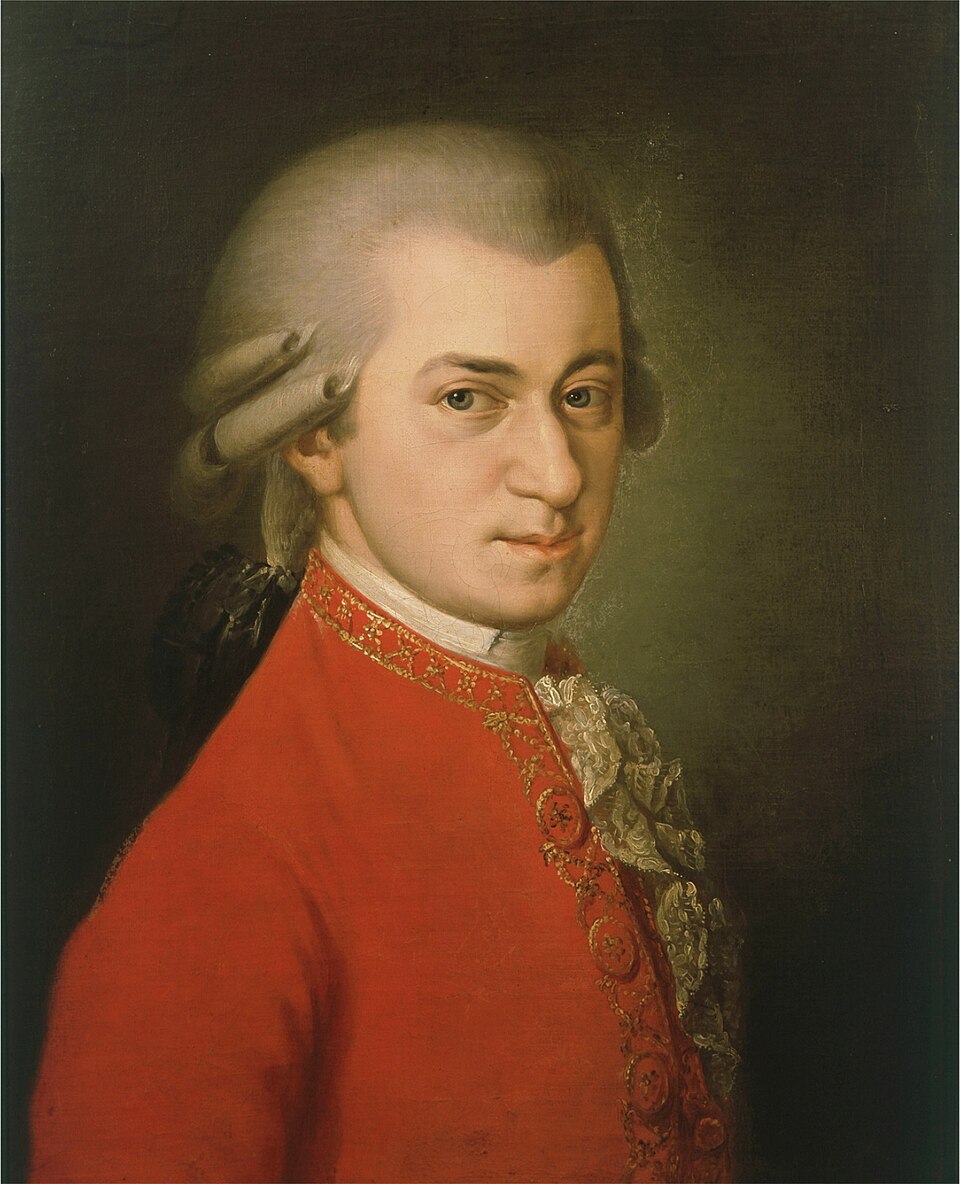 Barbara Krafft portrait of Wolfgang Amadeus Mozart