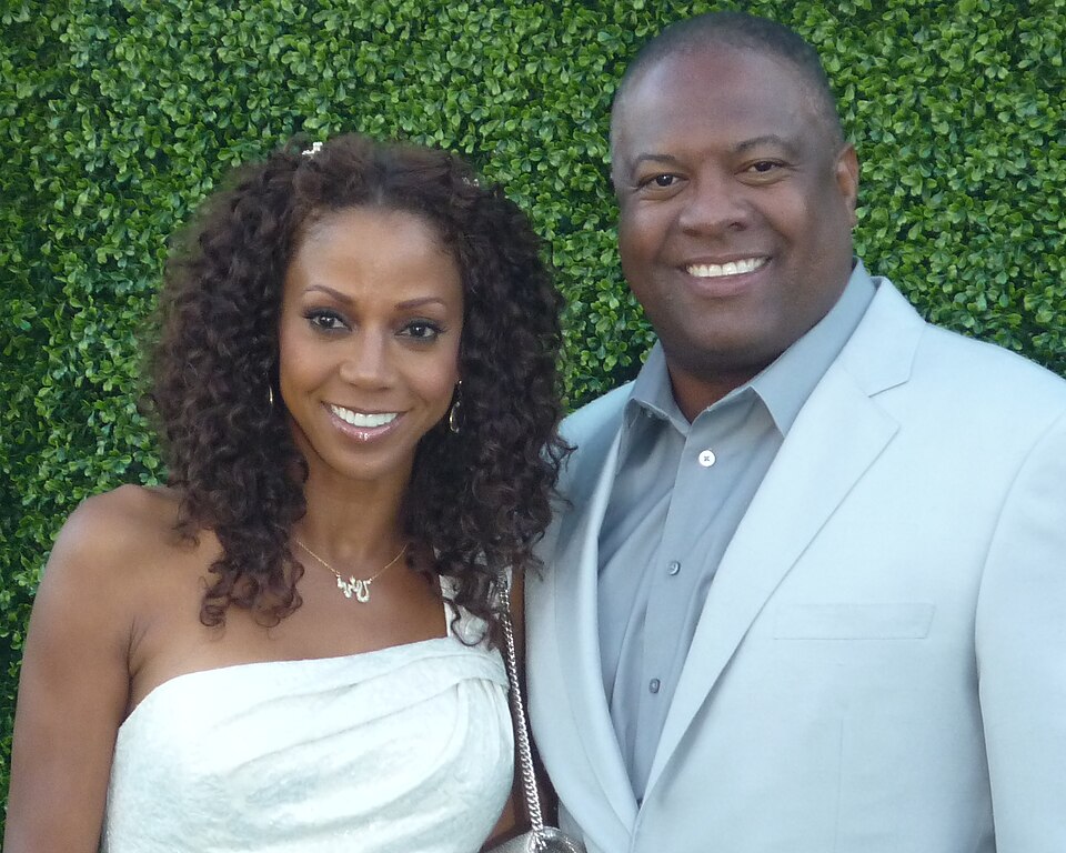 Holly Robinson Peete and Rodney Peete together in July 2010